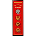 thumbnail image 1 of Encore Select 109-91 San Francisco 49ers Logo History Felt Banner - 14 x 37 in., 1 of 1