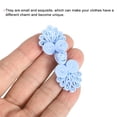 thumbnail image 4 of Uxcell 10 Set Chinese Closure Buttons Chinese Knots Frog Buttons Handmade Sewing Fasteners, White, 4 of 6