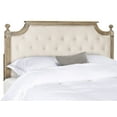 thumbnail image 3 of SAFAVIEH Rustic Wood Tufted Upholstered Headboard, Full, Beige Linen, 3 of 5