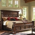 thumbnail image 1 of American style country solid wood bed, double bed, vintage old villa, big bed, 1.8m bedroom, wedding bed, custom furniture My Lux Decor Round, 1 of 1