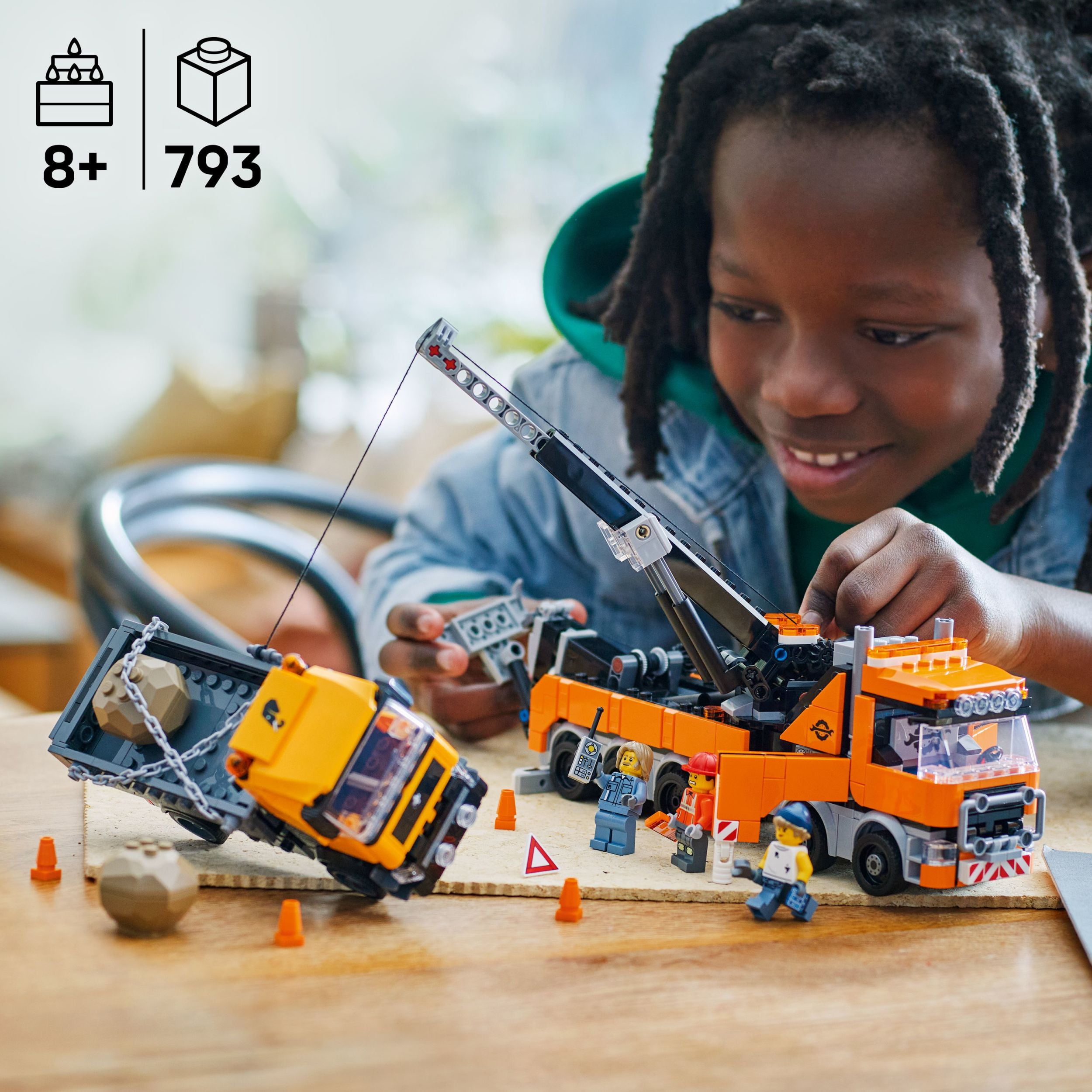 LEGO City Heavy-Duty Recovery Tow Truck with Crane Building Toy - Dump Truck & Tow Truck Toys for Boys & Girls, Ages 8+ - Pretend Play Set for Kids - Gift Idea for Birthdays & Holidays - 60467, LEGO Heavy-Duty Recover 60467
