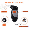 thumbnail image 3 of Breathalyzer Alcohol Tester, Portable Mounted Blow Type Alcohol Detector, Alcohol Tester with Digital LCD Display, 3 of 8