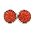thumbnail image 1 of Pendientes Gotas Minnieouse de acero inoxidable Galvanoplastia fina Superficie lisa Ligero Rojo brillante, 1 of 6