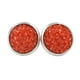 thumbnail image 1 of Pendientes Gotas Minnieouse de acero inoxidable Galvanoplastia fina Superficie lisa Ligero Rojo brillante, 1 of 6