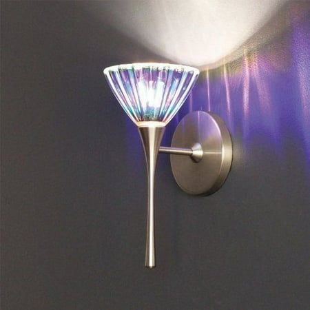 

WS-MR57LED-BN-WAC Lighting-6W LED Wall Sconce Bracket-4.63 Inches Wide-Brushed Nickel Finish
