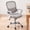Gray-Fixed Arms, variant on Atilioo Ergonomic Office Chair, Comfy Desk Chair with Adjustable Height & Lumbar Support, Mesh Swivel Rolling Computer Chair with Armrests for Adults, Black