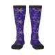 thumbnail image 1 of Fotbe blue purple Snowflake Calcetas Divertidas Estampadas para Hombre y Mujer, Calcetas de Algodón hasta la Rodilla para Caminar, Correr, Enfermería y Embarazo, 1 of 6