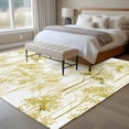 thumbnail image 4 of Watercolor Forest Green Area Rugs 8'x10', Washable Small Throw Rugs for Living Room Patio, Abstract Art Modern Trees Indoor Outdoor Rug Non-Slip Low Pile Carpet Runner Reversible Floor Mats, 4 of 8
