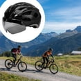 thumbnail image 6 of lacooooppia Helmet Hard Hat Convenient Use 22 Vents Sports Gear Cycling Accessories for Circumference 55-61cm/22-24in Black, 6 of 8