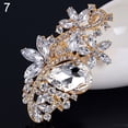 thumbnail image 2 of SmartBy Waterdrop Flower Brooch Pin Rhinestone Crystal Brooches Bouquet Wedding Jewelry, 2 of 7