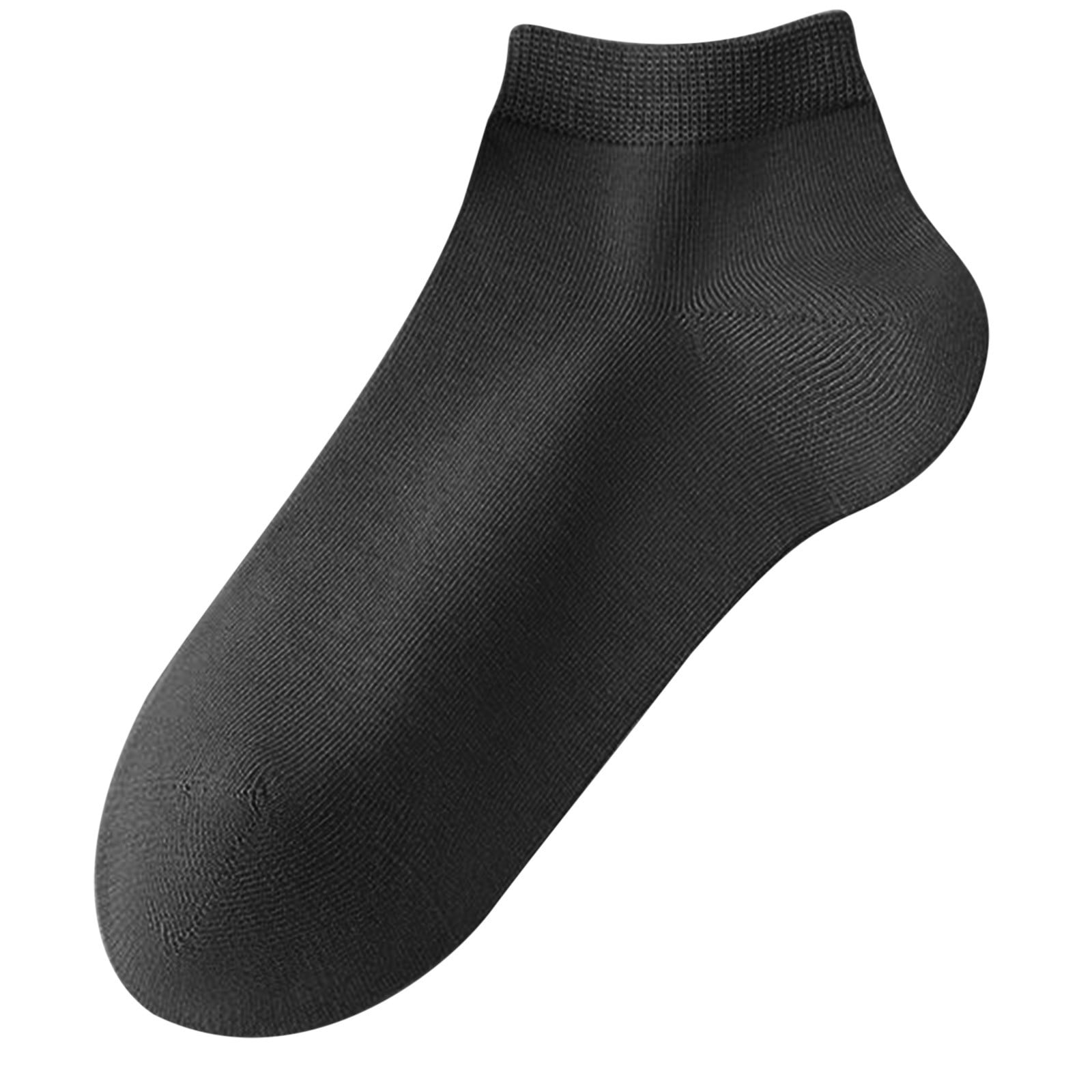 Men’s Cotton Thin Low Cut Ankle Socks – Soft, Breathable, Moisture-Wicking Socks 6-Pack