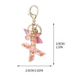 thumbnail image 2 of New English Letter Keychain Hanger Car Keychain Bag Accessories, 2 of 2