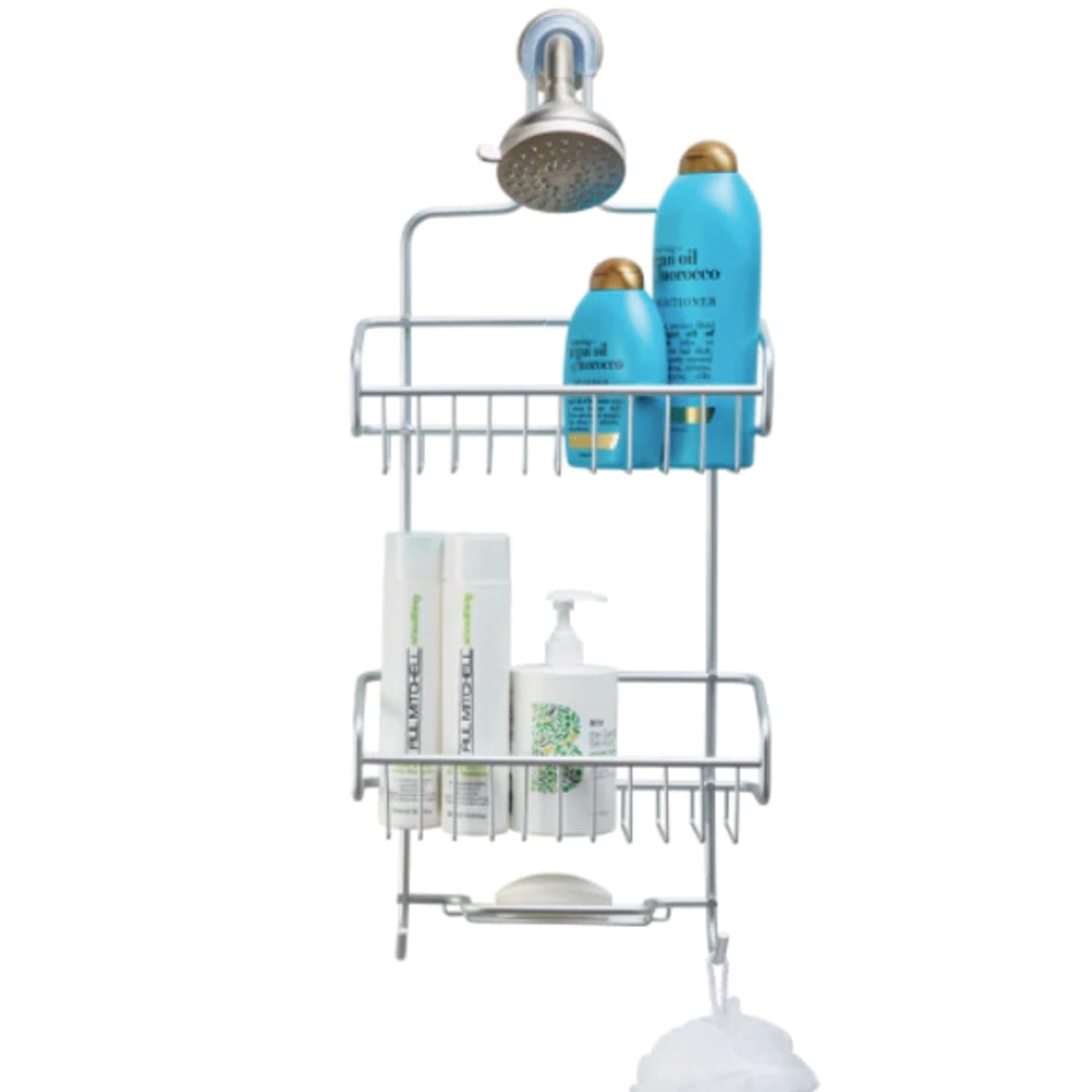 Better Houseware 886.5 Rustproof ExtraLarge Shower Caddy (Metallic)