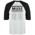 thumbnail image 2 of Muse - Exosynthesis 2010 Tour 3/4 Sleeve Raglan, 2 of 2