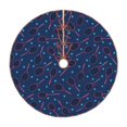 thumbnail image 1 of Fotbe Tennis Racket Pattern Christmas Tree Skirt, Tree Skirts Plush Christmas Decorations, Christmas Tree Skirts Xmas Decorations Holiday Party Decor-36", 1 of 6