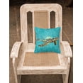 thumbnail image 2 of Carolines Treasures 8659PW1414 Turtle Coussin Décoratif en Tissu Intérieur & Extérieur, 2 of 4