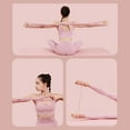 thumbnail image 3 of Yoga Pulling Rope Figure 8 Resistance Band Arm Back Shoulder Stretch Bands Exercise Equipment for Home Workout Strength Training Physical Therapy Chest Leg Fitness, 3 of 7