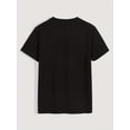 thumbnail image 2 of Men's Casual J-Pattern Summer T-Shirt, Round Neck, Short Sleeve, Cotton - Non-Transparent, Shirts for Summer, Casual Sporty Tee, Summer Gifts, 2 of 7