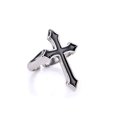 thumbnail image 2 of Jumpingount Anillo Religión Negro Durable Anillos de dedo Proceso de engrase Resistente Simple Joyería impermeable Hombres Festival de cumpleaños Accesorios de disfraces Jumpingount  AP015342-01, 2 of 6