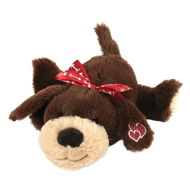 Way To Celebrate Fluffy Floppy PuppyDark Brown