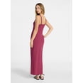 thumbnail image 2 of No Boundaries Long Scoop Neck Maxi Dress, Women’s Sizes XXS-XXL, 2 of 4