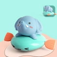 thumbnail image 2 of Baby Bath Toy Cute Pull String Animal Water Play Toy Bathtime Toy for Toddlers, 2 of 10