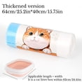 thumbnail image 3 of Cat Litter Bag,Self Closing Liner Drawstring Waste Sack Leakproof Odor Block Disposable Cat Pan Cleanup Supplies,25.20''× 15.75'',20PCS, 3 of 6