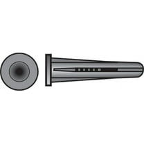 Hillman #8 - #10 Thread x 7/8 In. Blue Conical Plastic Anchor (14 Ct.) 5036