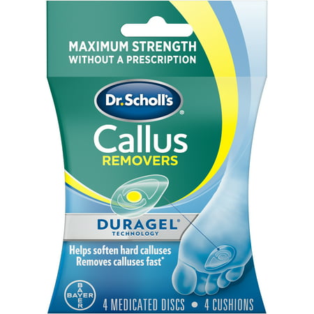 Dr. Scholl's CALLUS Removers with Duragel Technology, 4ct (One (Best Callus Remover Product)