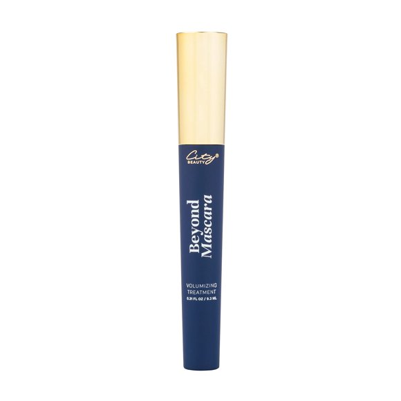 City Beauty Beyond Mascara - Tratamiento voluminizador - Nutre y alarga las pestañas - La queratina y la biotina promueven pestañas más fuertes y de aspecto más grueso - Máscara de lujo edificable y r