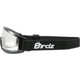 thumbnail image 4 of 2 Pairs Birdz Robin Sport Skydiving Snowboarding Motorcycle Riding Safety Goggles Blue ReflecTech & Clear Lenses, 4 of 7
