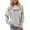 Grey, variant on I Closed My Book to Be Here Sweatshirt for Women Crewneck Graphic Sweatshirts for Book Lovers Readers Womens Pullover Top