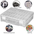 thumbnail image 7 of Bead Organizer Box, 30 Slots Bead Storage Containers, Mini Plastic Rectangle Storage Boxes with Hinged Lids for Beads Rhinestones Jewelry Seeds Crafts Small Items (1 Pack), 7 of 7