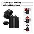 thumbnail image 2 of Trail Camera Tree Mount: 360 Degrees Adjustable Game Camera Mount with 1/4 Inch Screw, Easy Installation 2 Pack, 2 of 5