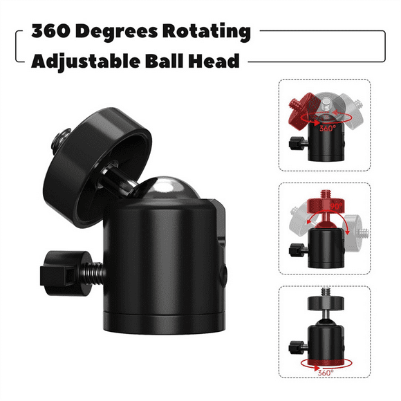 Trail Camera Tree Mount: 360 Degrees Adjustable Game Camera Mount with 1/4 Inch Screw, Easy Installation 2 Pack