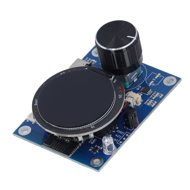 LCD Evaluation Board, Knob Screen Development Board Infrared Control Function Rotating Encoder for Electronic Testing
