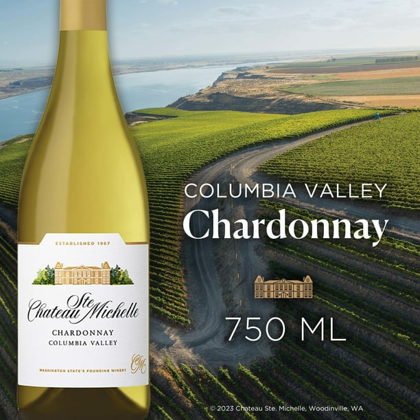 Chateau Michelle Chardonnay, 750 ml, ABV Walmart