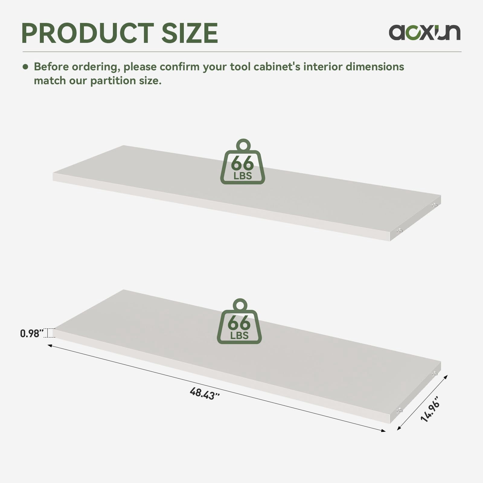 Aoxun Metal Shelves for Storage Shed(Only Shelves)