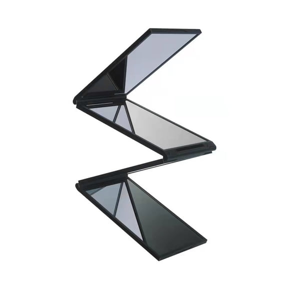 Momihoom Portable 4-Panel Expandable Folding Mirror for Haircutting and Makeup