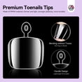thumbnail image 4 of Kit de puntas y pegamento para uñas SAVILAND Gel Nail X Kit para dedos de los pies, 4 of 7