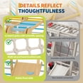 thumbnail image 4 of 7-in-1 Wooden Indoor Jungle Gym for Kids 2-8, Toddler Playground with Slide Climbing Wall Monkey Bars, Climbing Playset., 4 of 6