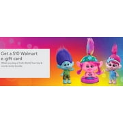 Trolls World Tour at Home Viewing Party: Rent Trolls World Tour on Vudu, Purchase a Select Trolls Toy + Receive a FREE $10 Walmart Gift Card
