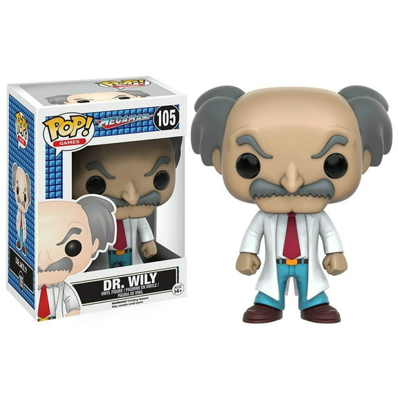 Funko POP Games: Mega Man - Dr. Wily Vinyl Figure