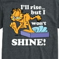 thumbnail image 3 of Garfield - Rise But Won't Shine - Men's Short Sleeve Graphic T-Shirt, 3 of 5