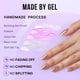 thumbnail image 3 of Press On Nails BtartBox Almond Fall, color marrón cromado medio, 3 of 6