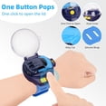 thumbnail image 2 of Mini reloj de juguete con control remoto para coche con luz LED, reloj de juguete para coche RC de 2,4 GHz, juguete para coche de carreras de aleación, coche con control remoto, regalos de cumpleaños, 2 of 7