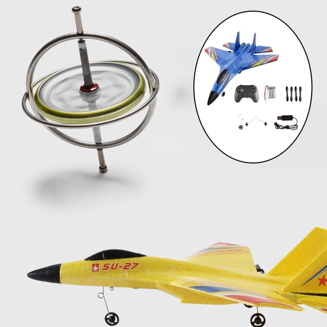 SU-27 RC Fixed Wing Plane Remote Control Ready Outdoor Model Kids Adults , Macarena Avión de ala fija RC