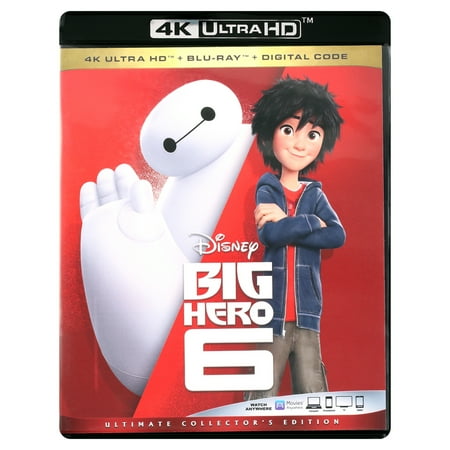 Big Hero 6 (4K Ultra HD + Blu-ray + Digital Code)