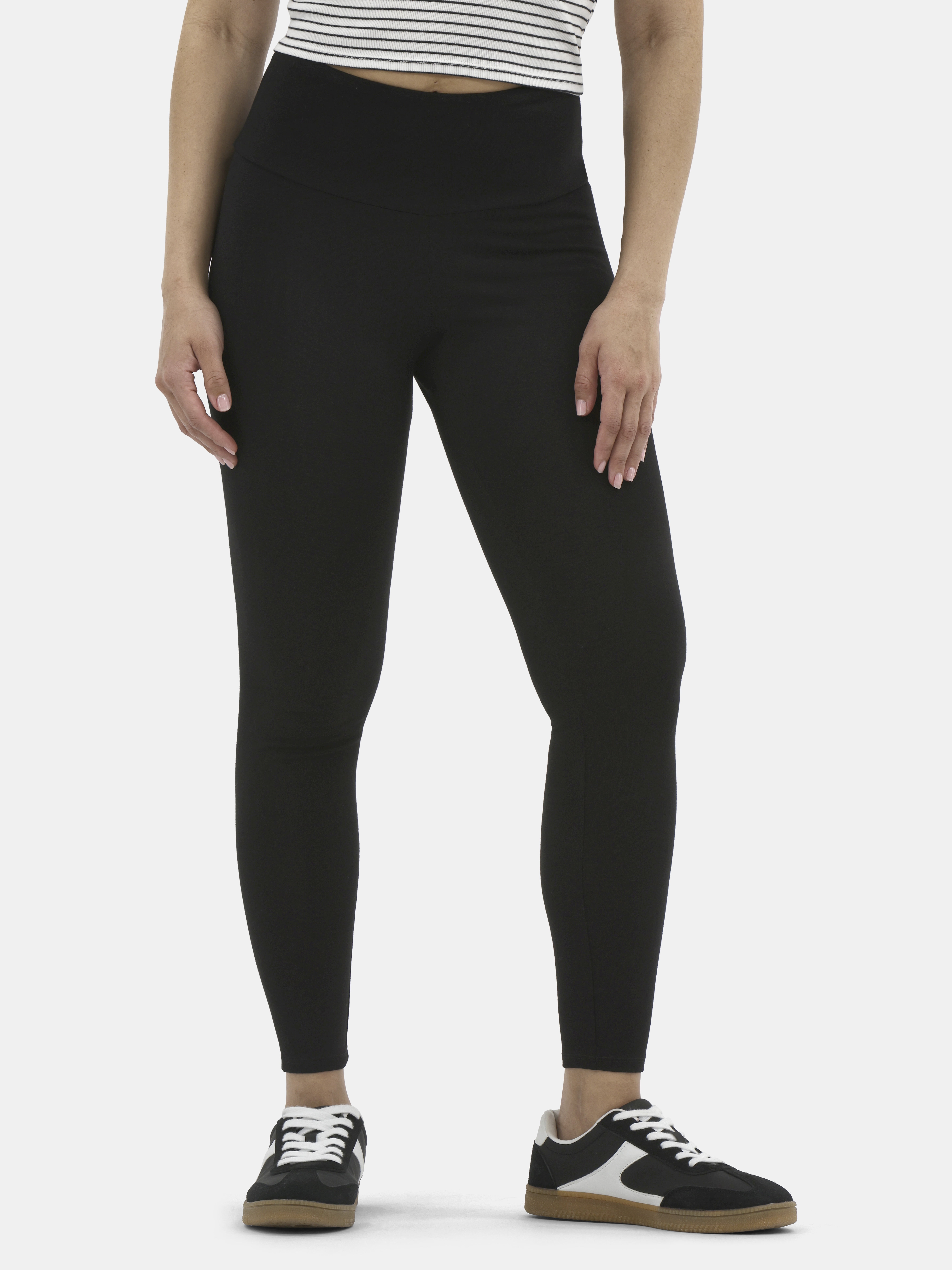 No Boundaries High-Rise Ankle Leggings, 27” Inseam, Women’s