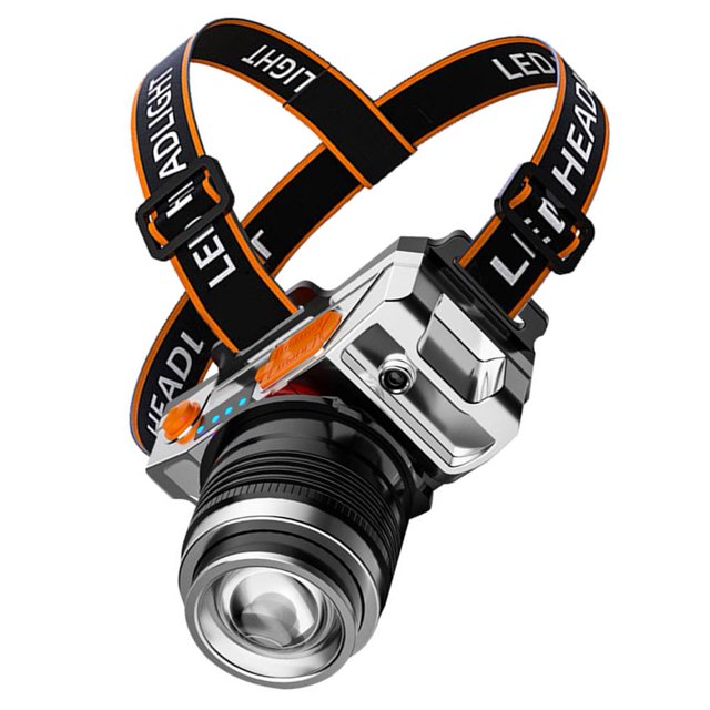 Lámpara Linterna frontal LED T6 portátil para acamparlinterna frontal recargable por USB para exteriores Ehuebsd Para estrenar